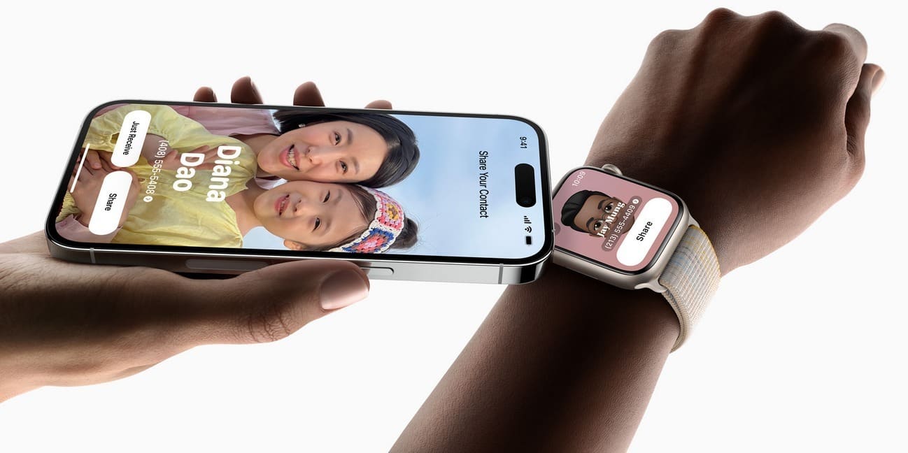 Share your SwiftCard from your iPhone and Apple Watch
